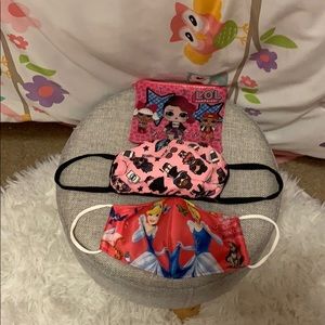 Little girls face masks